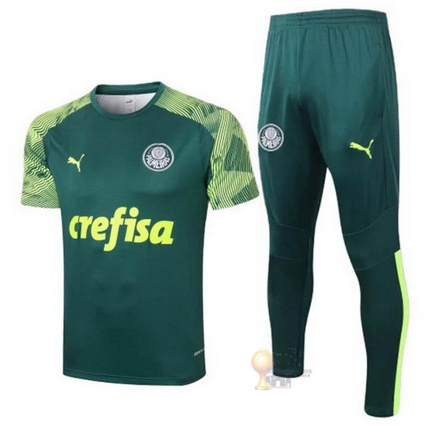 Calcio Maglie Formazione Set Completo Palmeiras 2020 2021 Verde
